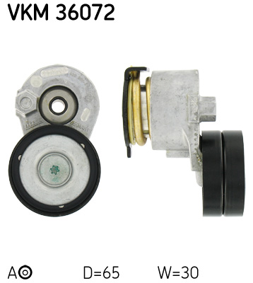 Ролик натяжителя приводного ремня  RENAULT арт. VKM36072